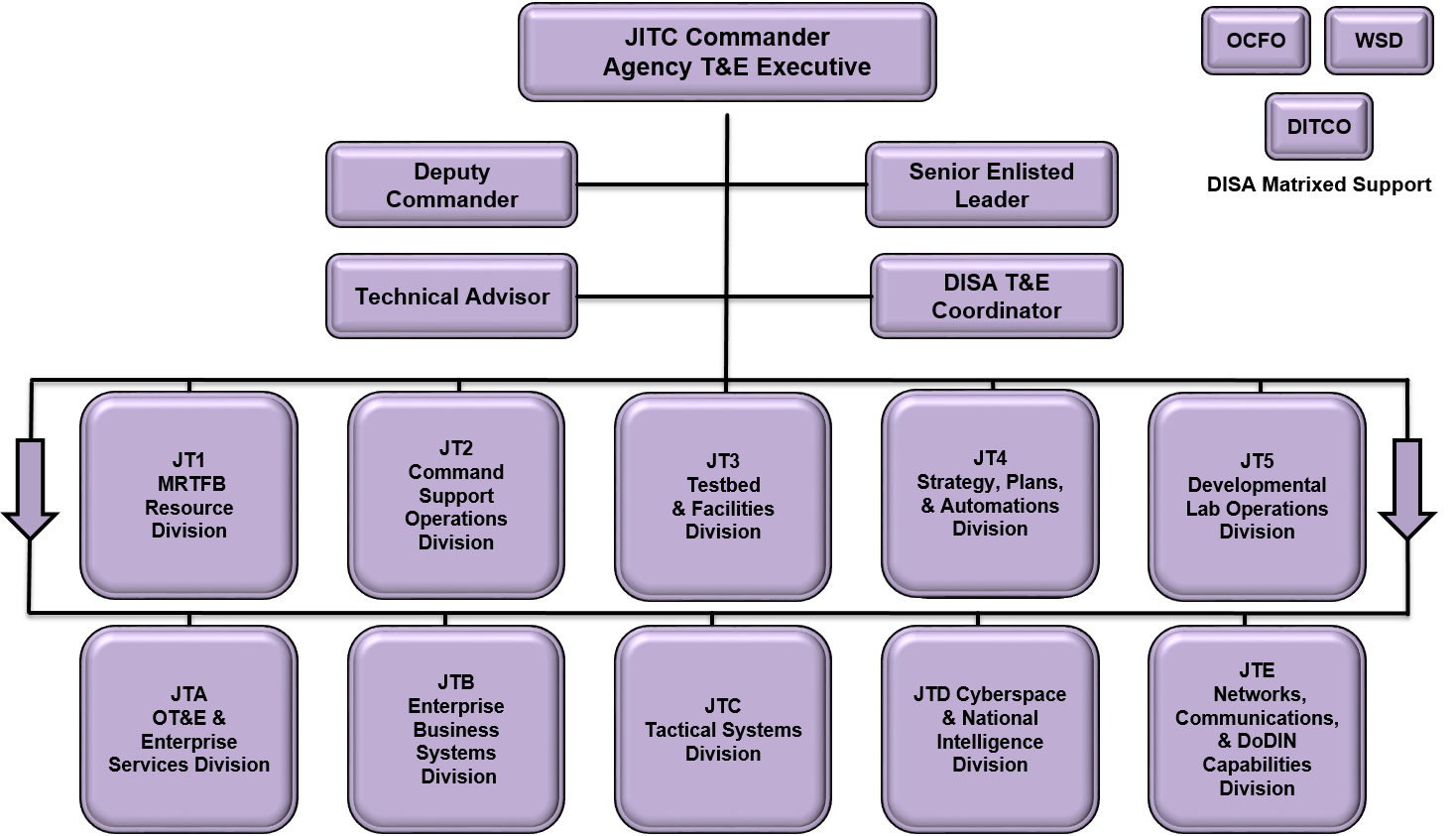 Disa Org Chart